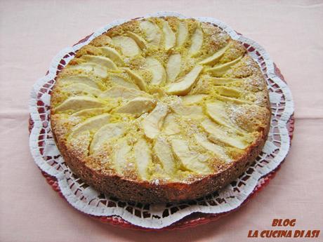 torta di mele alle 3 farine la cucina di ASI