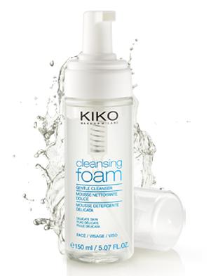 Review Detergente KIKO - Cleansing Foam