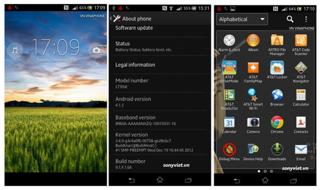 Xperia T riceve Android 4.1.2 ufficiale pkoji