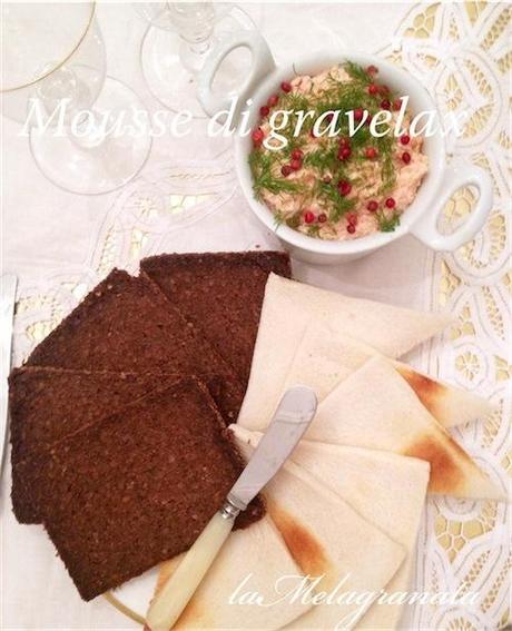 Mousse di gravelax (o salmone affumicato)