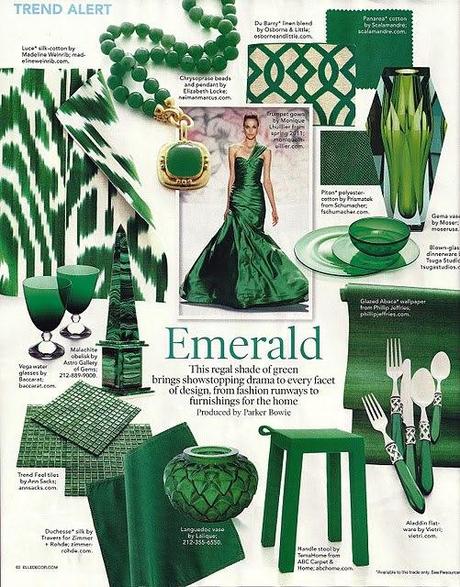 Pantone docet: Emerald per il 2013 e gli altri trends per la primavera