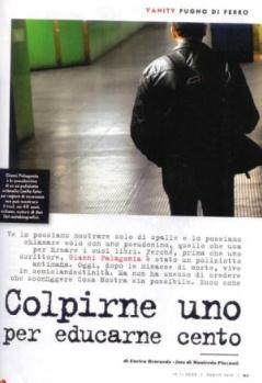 Gianni Palagonia, Il Silenzio: inchieste di mafia, terzo livello