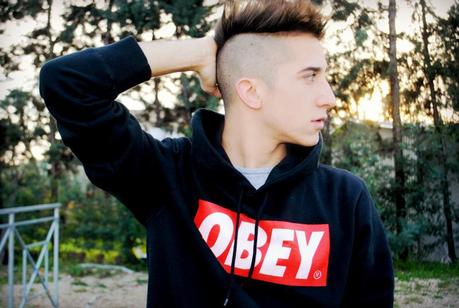 Funny fur and mustache Funny fur and mustache