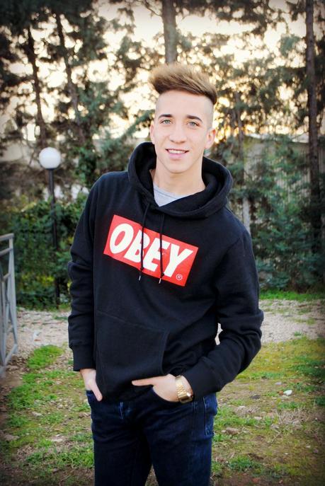 Funny fur and mustache Funny fur and mustache