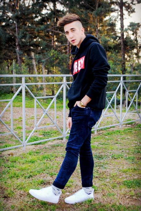 Funny fur and mustache Funny fur and mustache