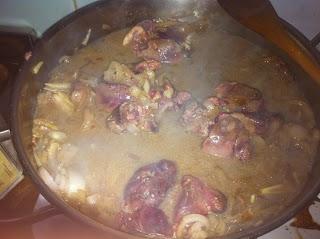 Fegatini in padella Fegatini in padella