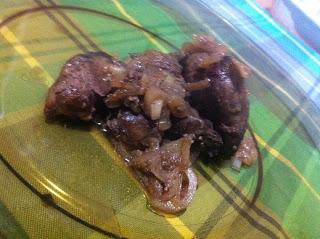 Fegatini in padella Fegatini in padella