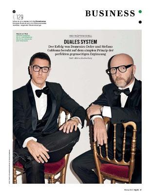 L'intervista a Domenico Dolce e Stefano Gabbana su GQ Germany