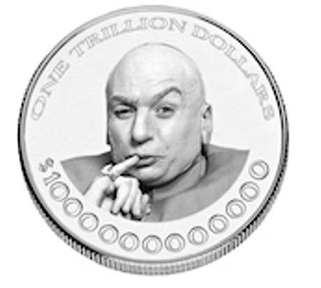 La moneta da un trilione di Dollari