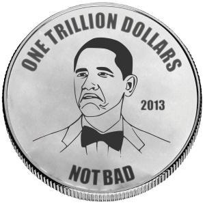 La moneta da un trilione di Dollari