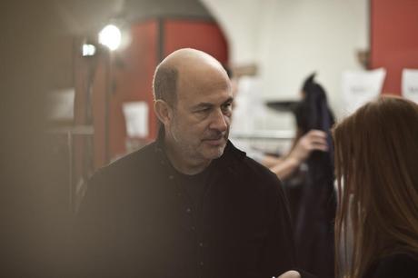 John Varvatos nel backstage John Varvatos nel backstage