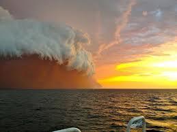 Tempesta di sabbia in Australia