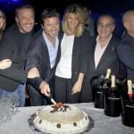Paolo Conticini, compleanno con De Sica, Banfi, Serena Autieri…