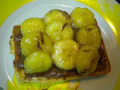 Ricette espresse: Waffle banana