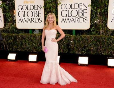 Golden Globe Awards 2013 // Hayden Panettiere in Roberto Cavalli