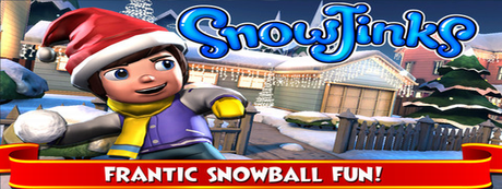 Una bella battaglia di palle di neve? Si ma al caldo con SnowJinks gratis oggi per iPhone