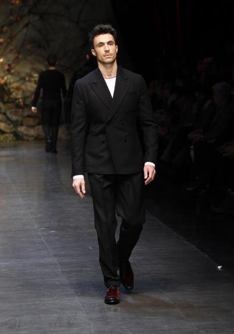 ANTONIO MAIORANA PER DOLCE & GABBANA COLLEZIONE AUTUNNO INVERNO 2014 MILANO FASHION WEEK