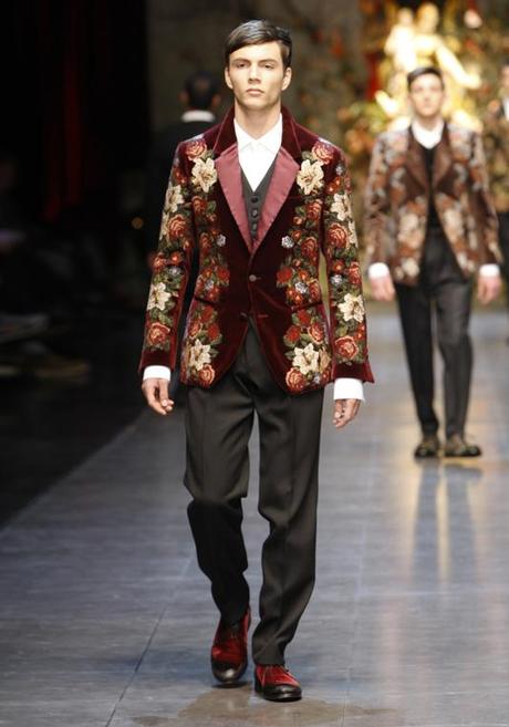 DOLCE E GABBANA MEN FASHION SHOW FW 2013 2014 DOLCE E GABBANA MEN FASHION SHOW FW 2013 2014