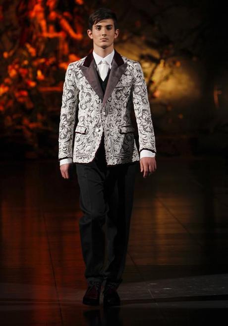 DOLCE E GABBANA MEN FASHION SHOW FW 2013 2014 DOLCE E GABBANA MEN FASHION SHOW FW 2013 2014