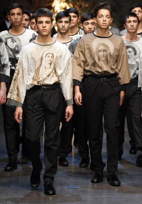 DOLCE E GABBANA MEN FASHION SHOW FW 2013 2014 DOLCE E GABBANA MEN FASHION SHOW FW 2013 2014