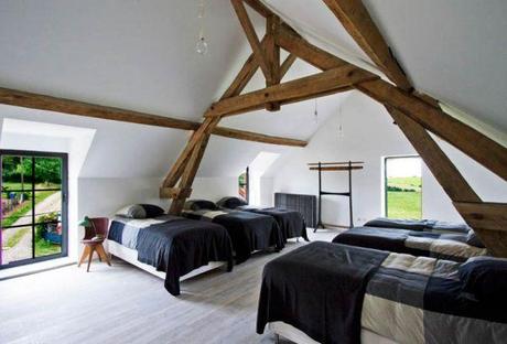 Un ex fienile in Borgogna Un ex fienile in Borgogna