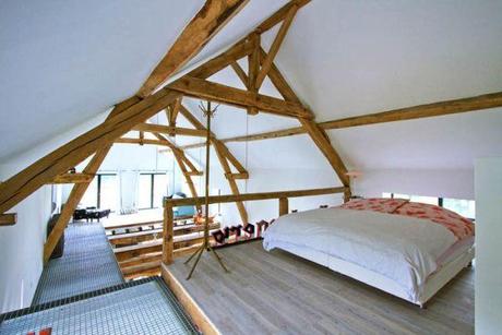 Un ex fienile in Borgogna Un ex fienile in Borgogna