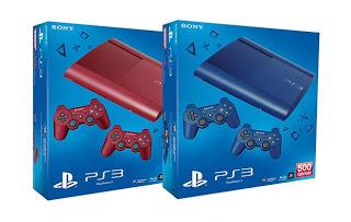 Sony annuncia le PS3 Super Slim Rosse e Blu