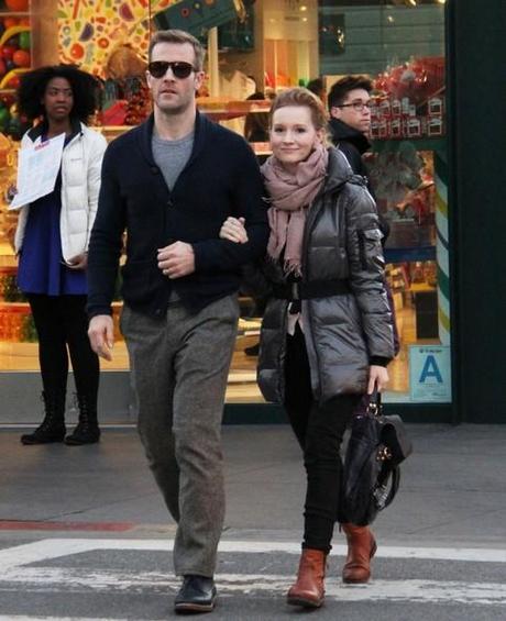 James Van Der Beek e sua moglie Kimberly Brook fotografati a Los Angeles