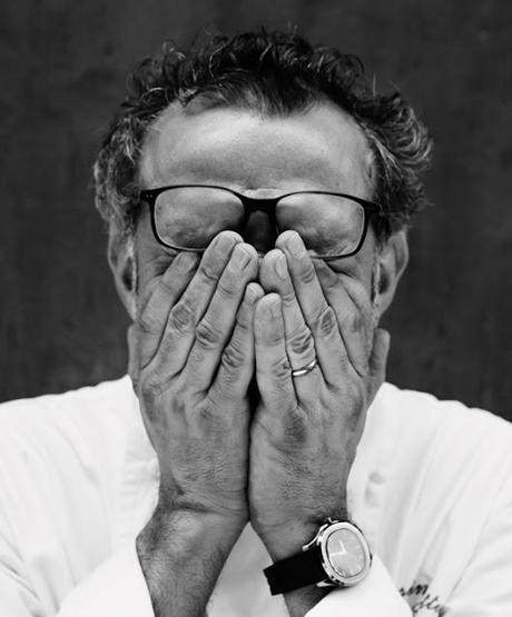 Una ricetta dello chef Massimo Bottura