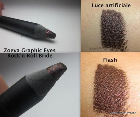 Zoeva: Swatches New Graphic Eyes e dupe Mac