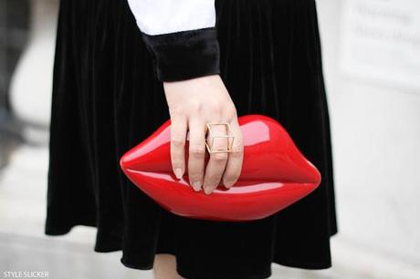 Obsession of the month: Lips clutch by Lulu Guinness