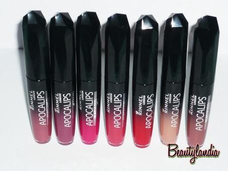 RIMMEL LONDON- Apocalips Lip Laquer 201-301-303-400-401-600-601 swatches e review- RIMMEL LONDON- Apocalips Lip Laquer 201-301-303-400-401-600-601 swatches e review-