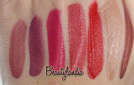 RIMMEL LONDON- Apocalips Lip Laquer 201-301-303-400-401-600-601 swatches e review- RIMMEL LONDON- Apocalips Lip Laquer 201-301-303-400-401-600-601 swatches e review-
