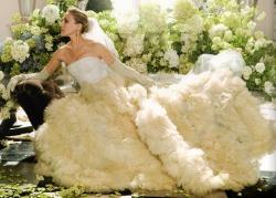 Carrie Bradshaw e le sue spose per Vogue