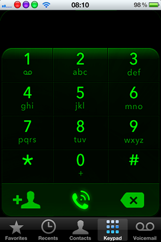 iPhone Theme - Palm Pre Dialers by Zeb Sogo freeware