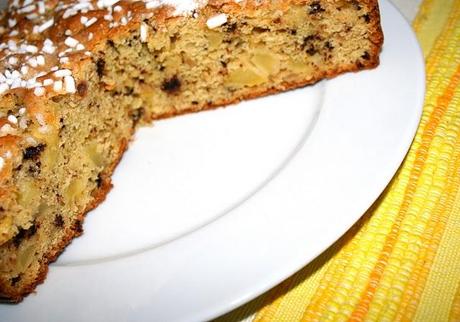 TORTA DI MELE CON NOCCIOLE E CIOCCOLATO