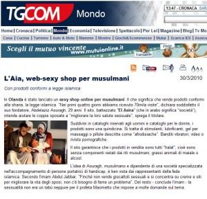 Aia, web-sexy shop per musulmani