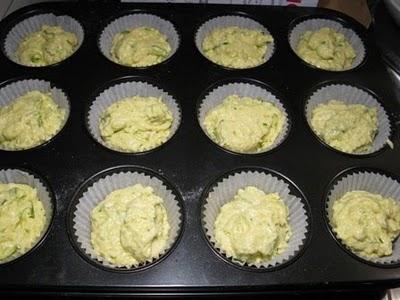 Muffin salati agli zucchini