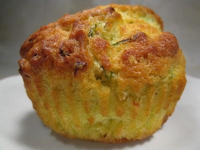 Muffin salati agli zucchini