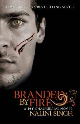 book cover of Branded by Fire (Psy-Changelings, book 6) by Nalini Singh