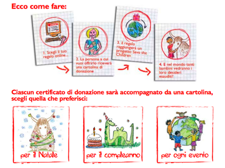 Anche questo Natale scegli la Lista dei Desideri Save the Children