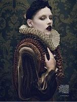 Ashley Smith by Sharif Hamza for Vogue Russia December 2010 Ashley Smith by Sharif Hamza for Vogue Russia December 2010