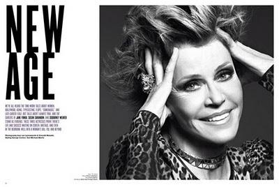 Jane Fonda in Dolce & Gabbana su V Magazine