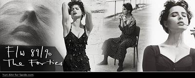 Dolce & Gabbana a/i 89/90: Gli Anni 40 & Isabella Rossellini
