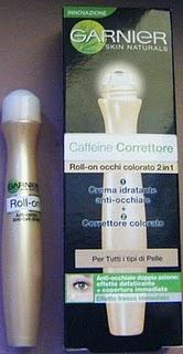 Caffeine Correttore roll-on occhi colorato 2in1 - Garnier