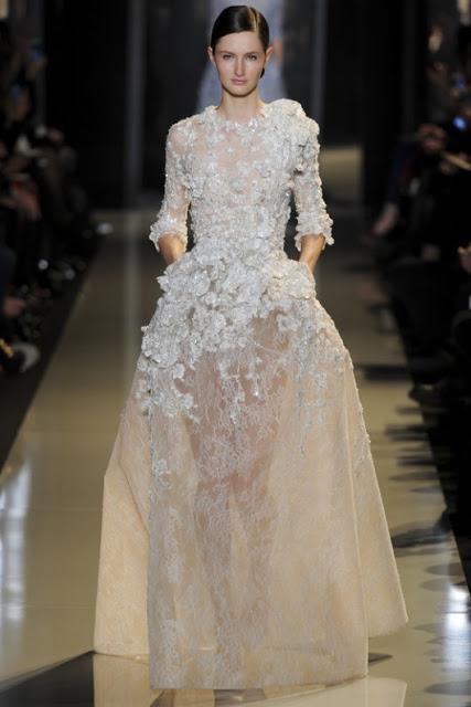 Paris Fashion Week : Elie Saab Haute Couture SS 2013