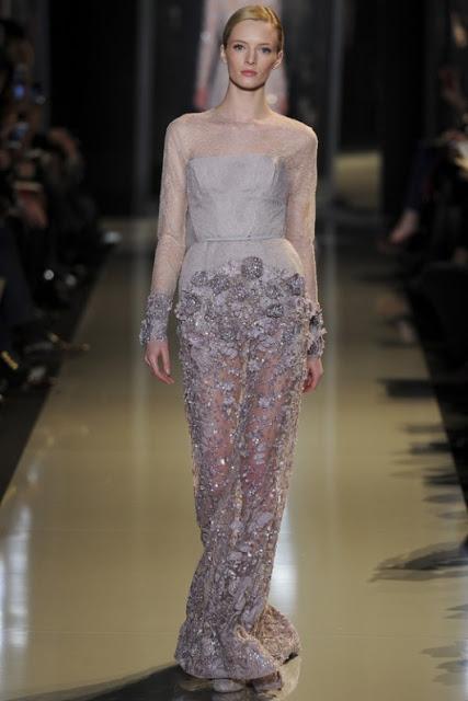 Paris Fashion Week : Elie Saab Haute Couture SS 2013