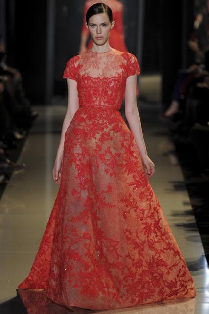 Paris Fashion Week : Elie Saab Haute Couture SS 2013