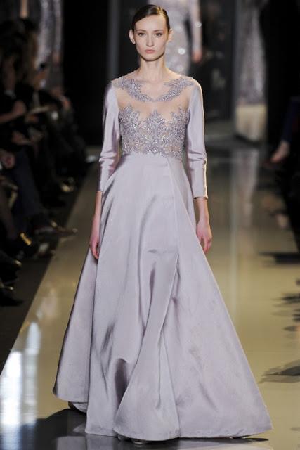 Paris Fashion Week : Elie Saab Haute Couture SS 2013