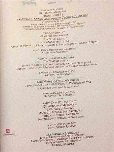 Liguria a Milano: x tutti i gusti, chef liguri in azione.